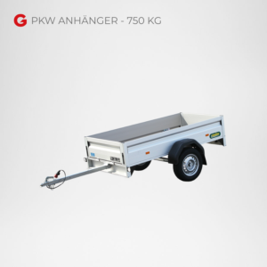PKW Anhänger Anhänger mieten 750 kg Anhänger Würzburg Bamberg Umgebung