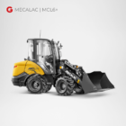 Mecalac MCL6+ Kompaktlader 2,5 Tonnen mieten Würzburg Bamberg Umgebung