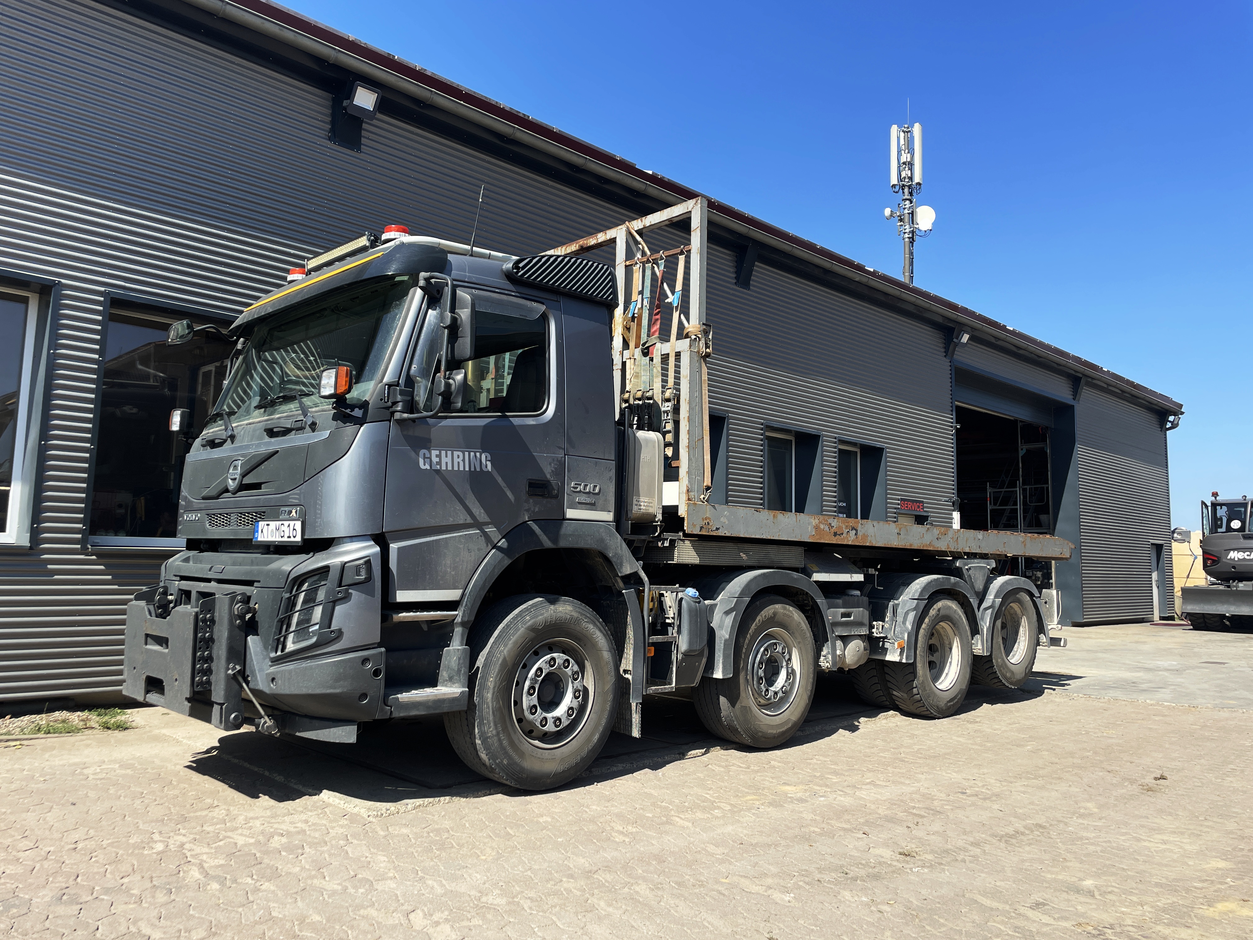 LKW Transport Fuhrpark Würzburg Bamberg Gehring Baumaschinen